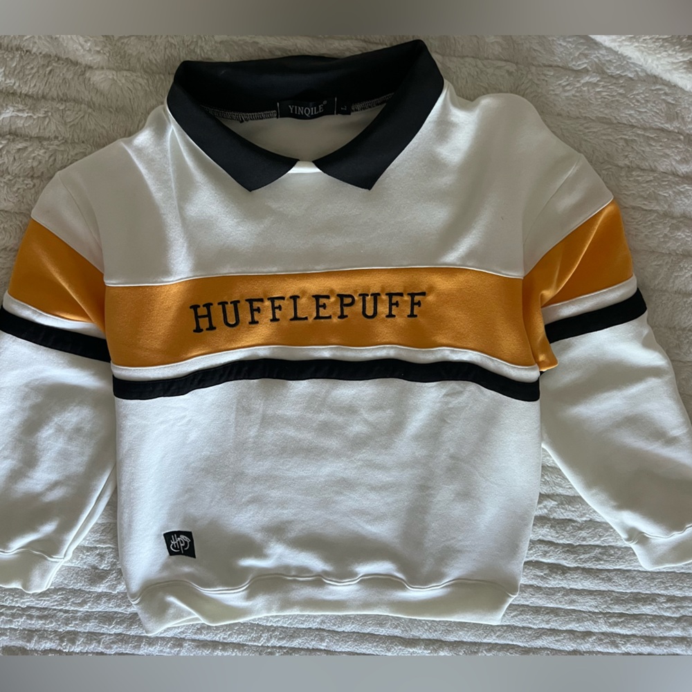 Yinqile Harry Potter Hufflepuff Sweater Size Large